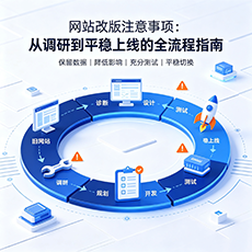 舟山建站-网站改版注意事项：从调研到平稳上线的全流程指南