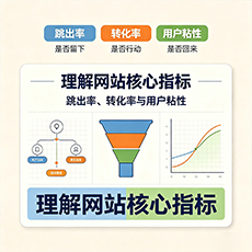 舟山建站-理解网站核心指标：跳出率、转化率与用户粘性