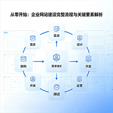 舟山建站-从零开始:企业网站建设完整流程与关键要素解析