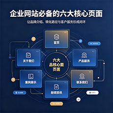 舟山建站-企业网站必备的六大核心页面